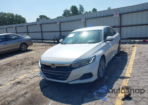 2021 Honda Accord Lx из США, поврежденный, VIN 1HGCV1F10MA113856